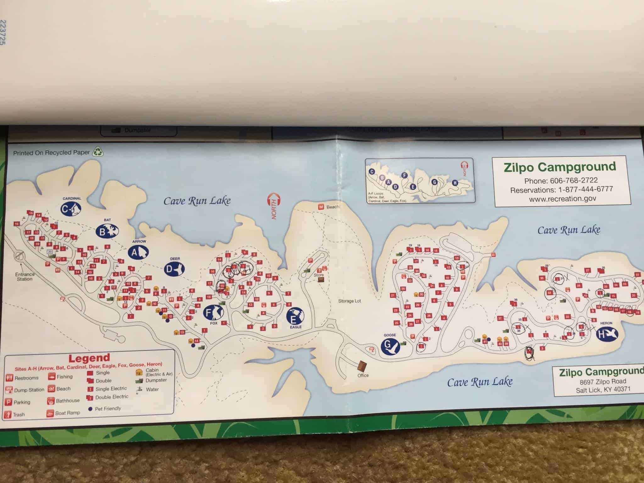 Zilpo Campground - Daniel Boone National Forest