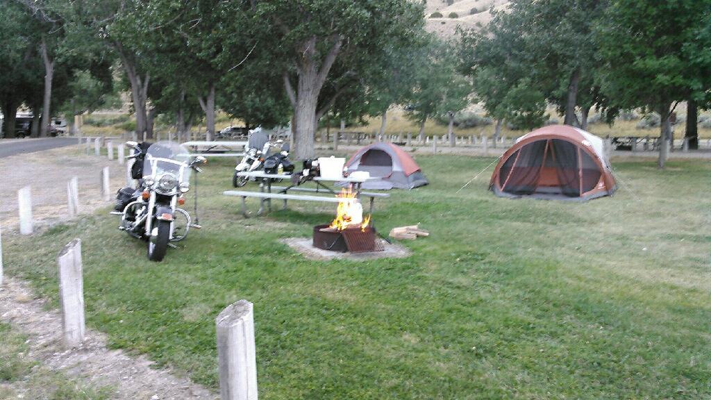 Boysen State Park Lower Wind River Campground