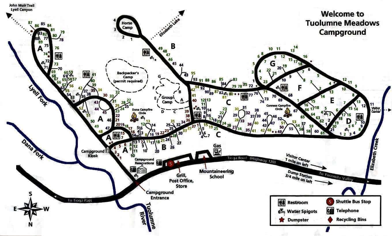 Tuolumne Meadows Campground