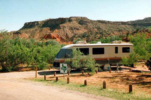 Palo Duro Canyon State Park Campground