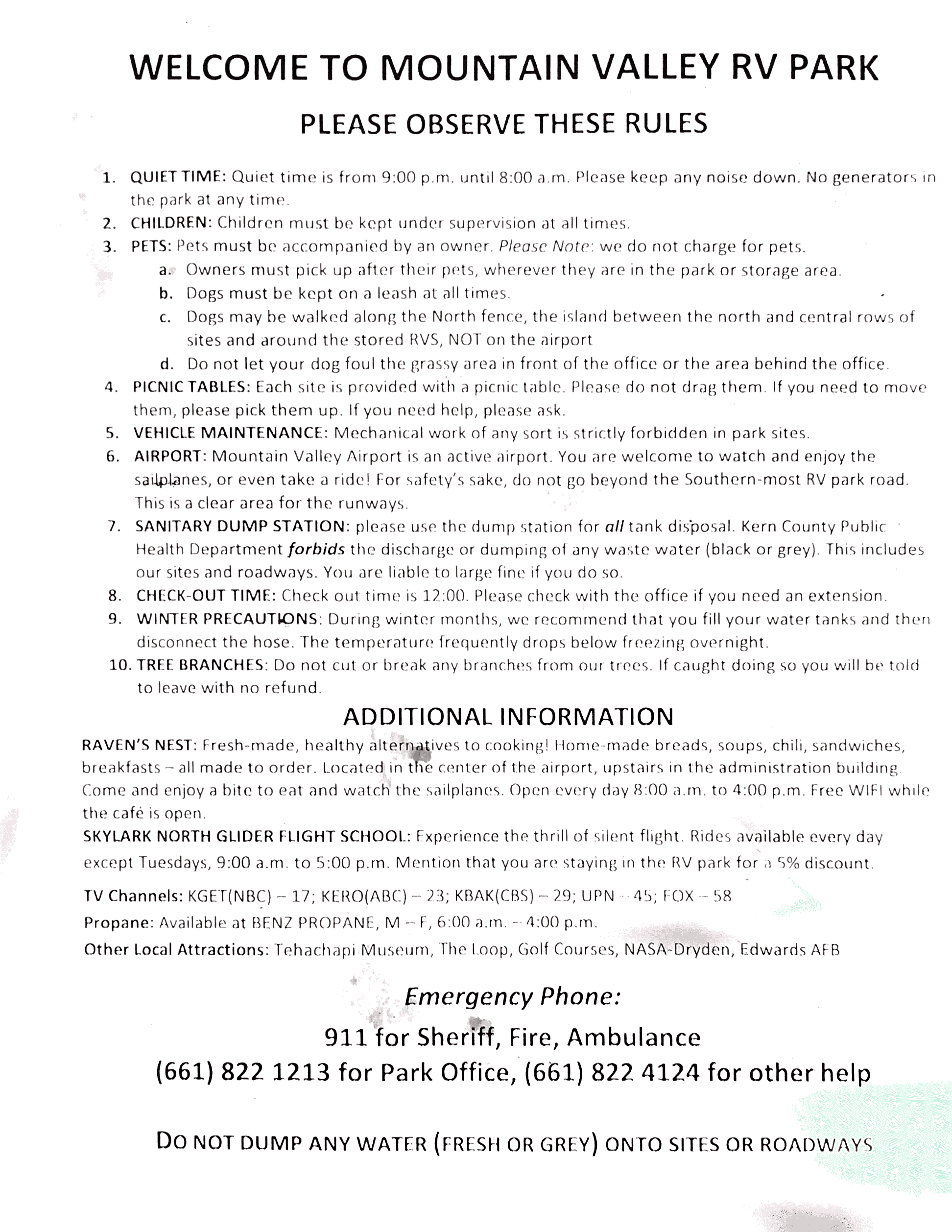 Mountain Valley RV Park