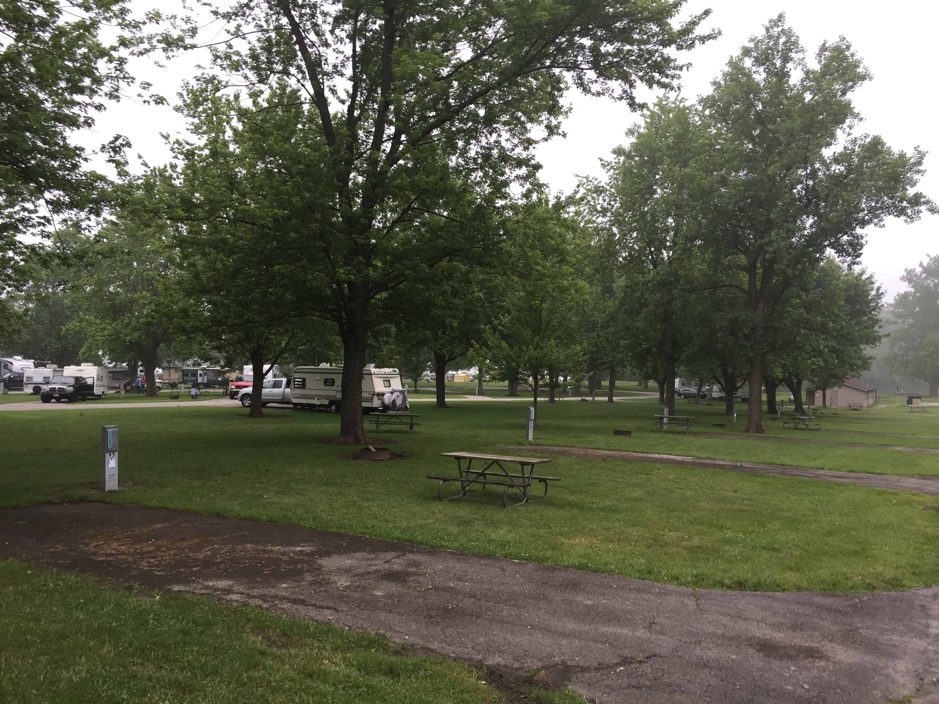 Harrison Lake State Park Campground