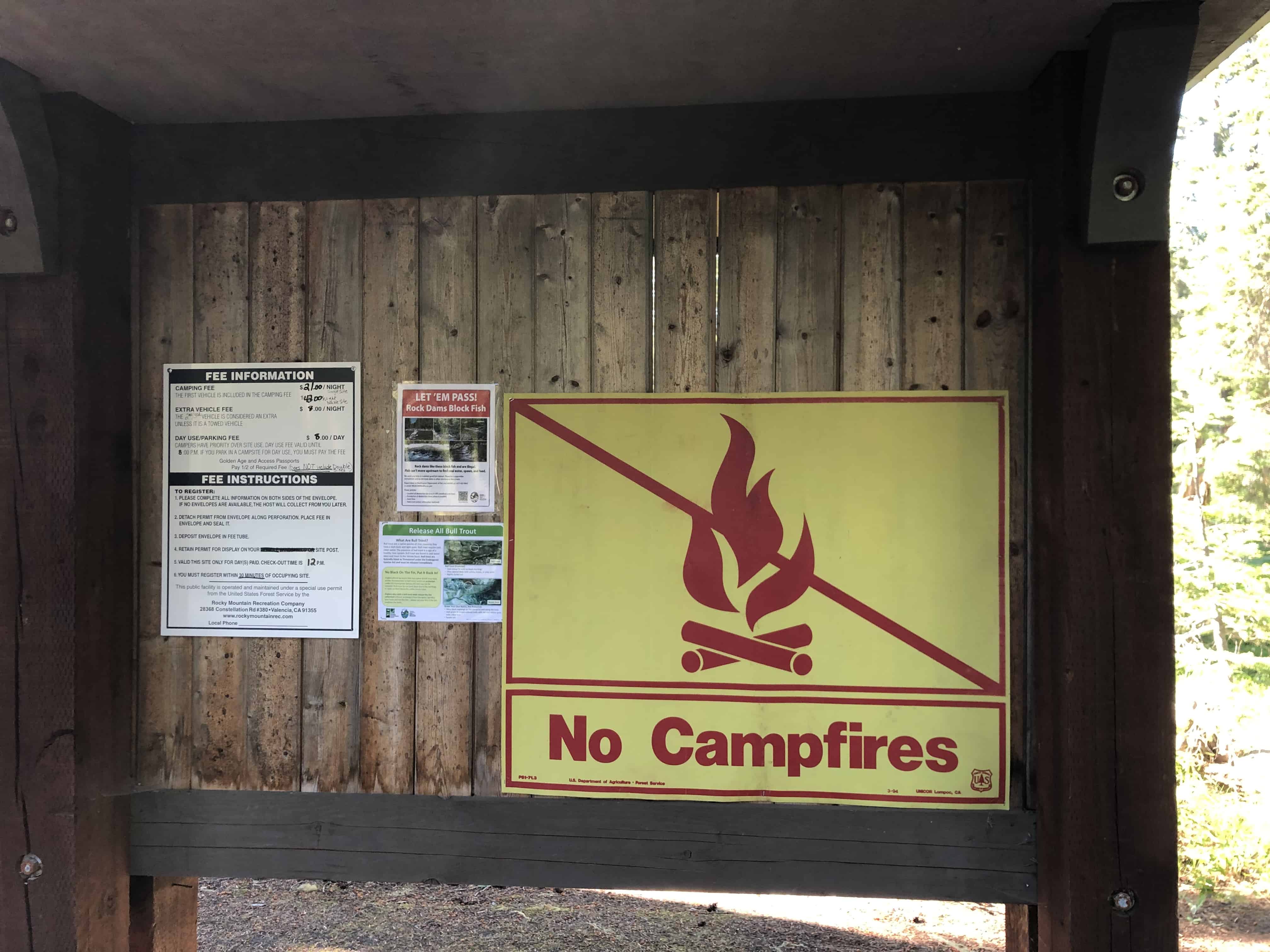 Salmon La Sac Campground