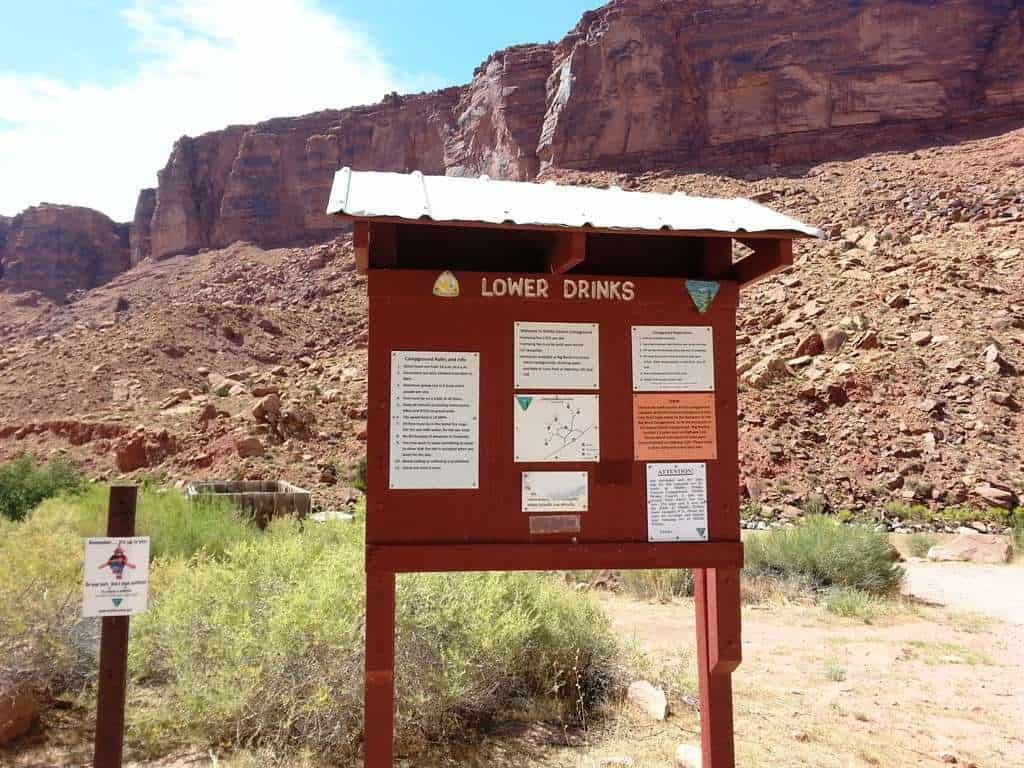 Drinks Canyon Camping Area