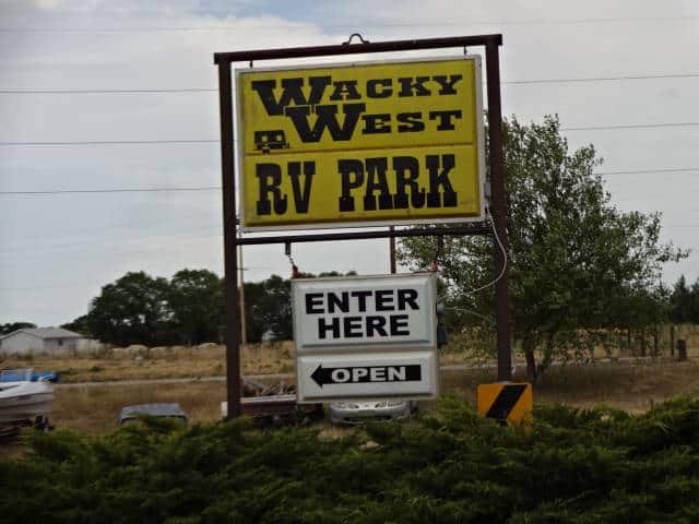 Wacky West Travel Park