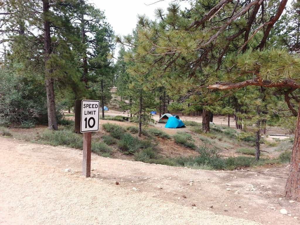 North Campground Bryce Canyon National Park