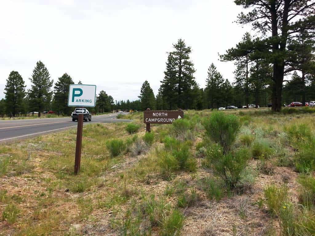 North Campground Bryce Canyon National Park