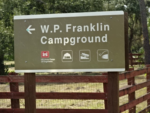 W.P. Franklin North COE Campground