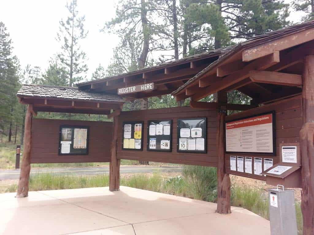 North Campground Bryce Canyon National Park