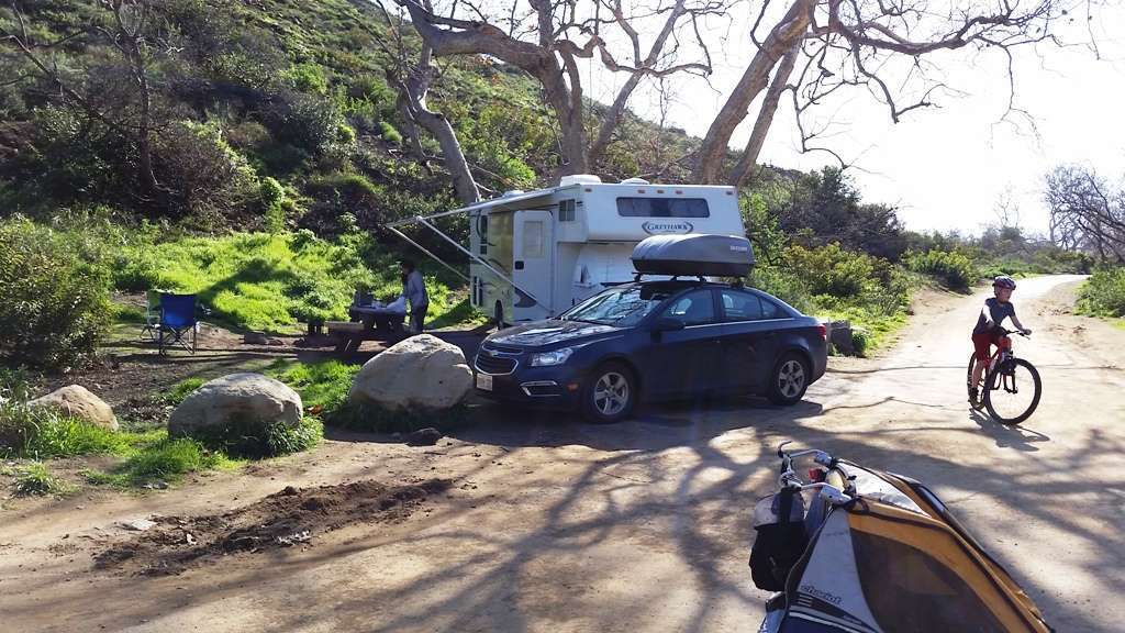 Sycamore Canyon Campground at Point Mugu State Park