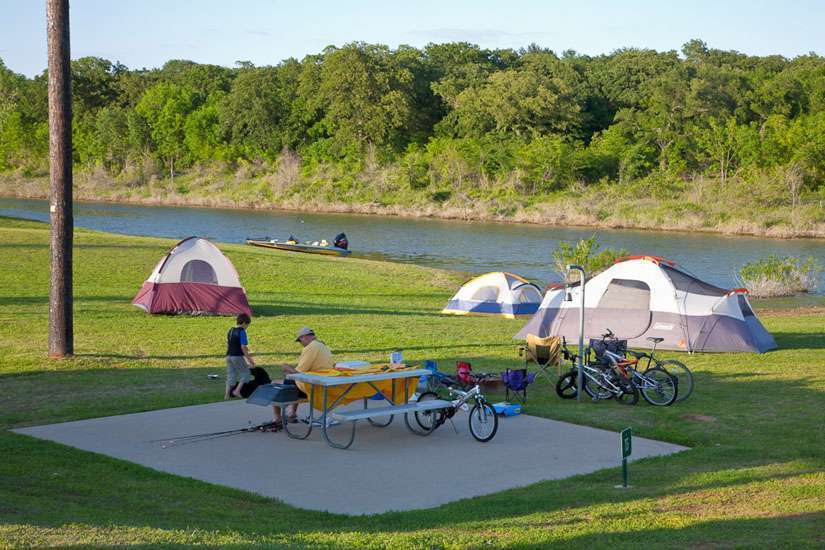 The Vineyards Campground & Cabins on Grapevine Lake