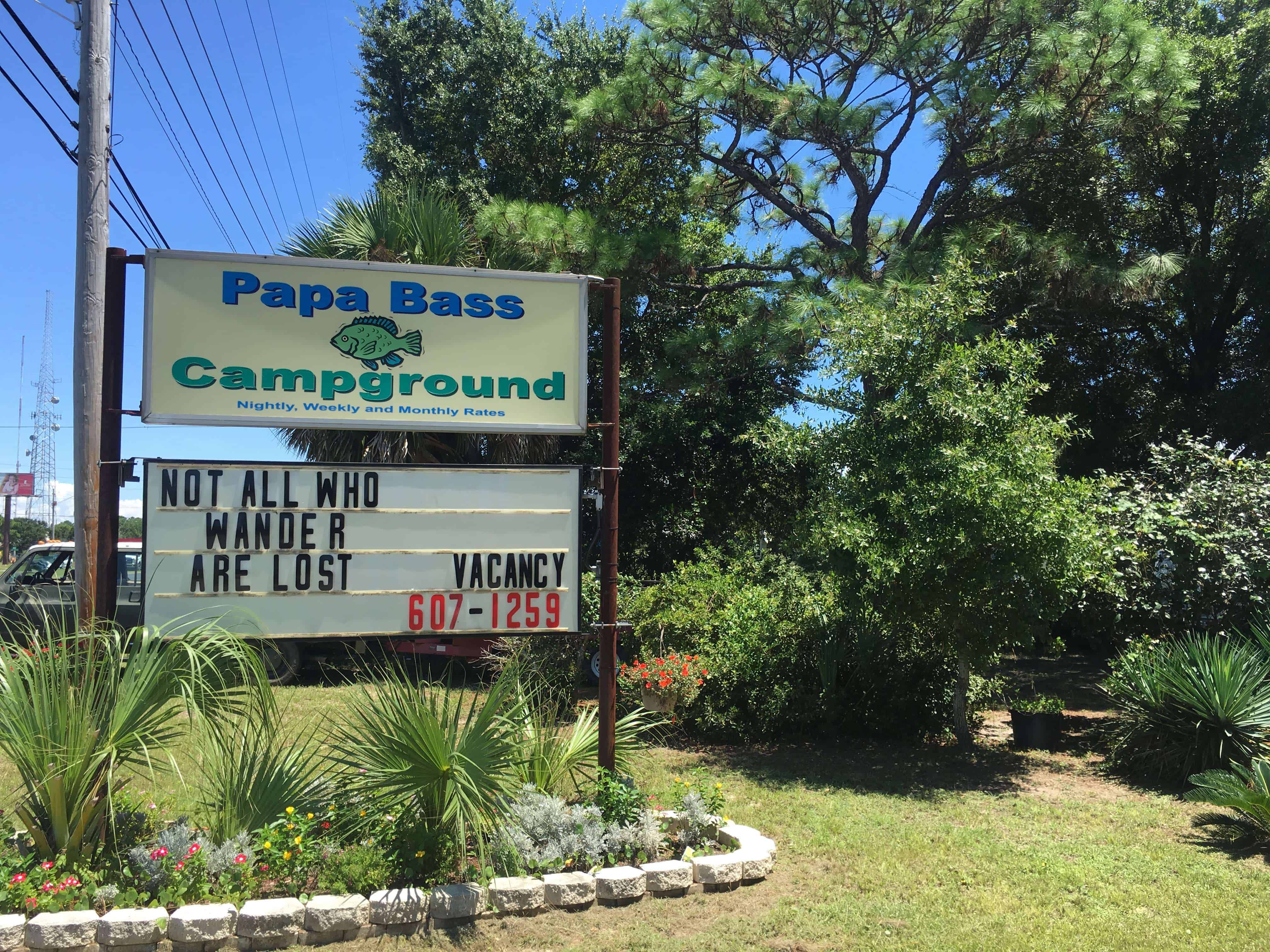 Papa Bass Campground