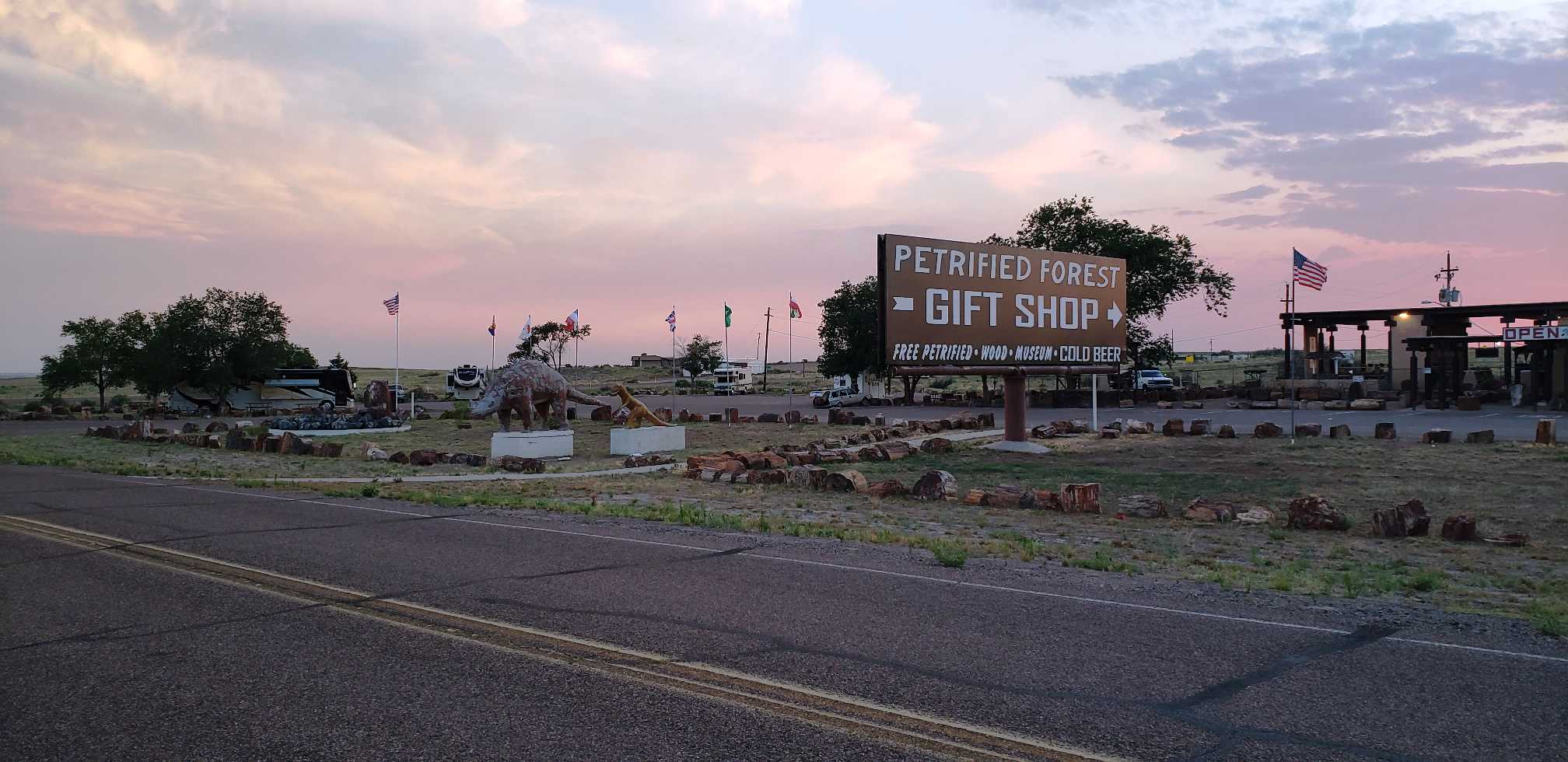 Petrified Forest Gift Shop RV Campsites
