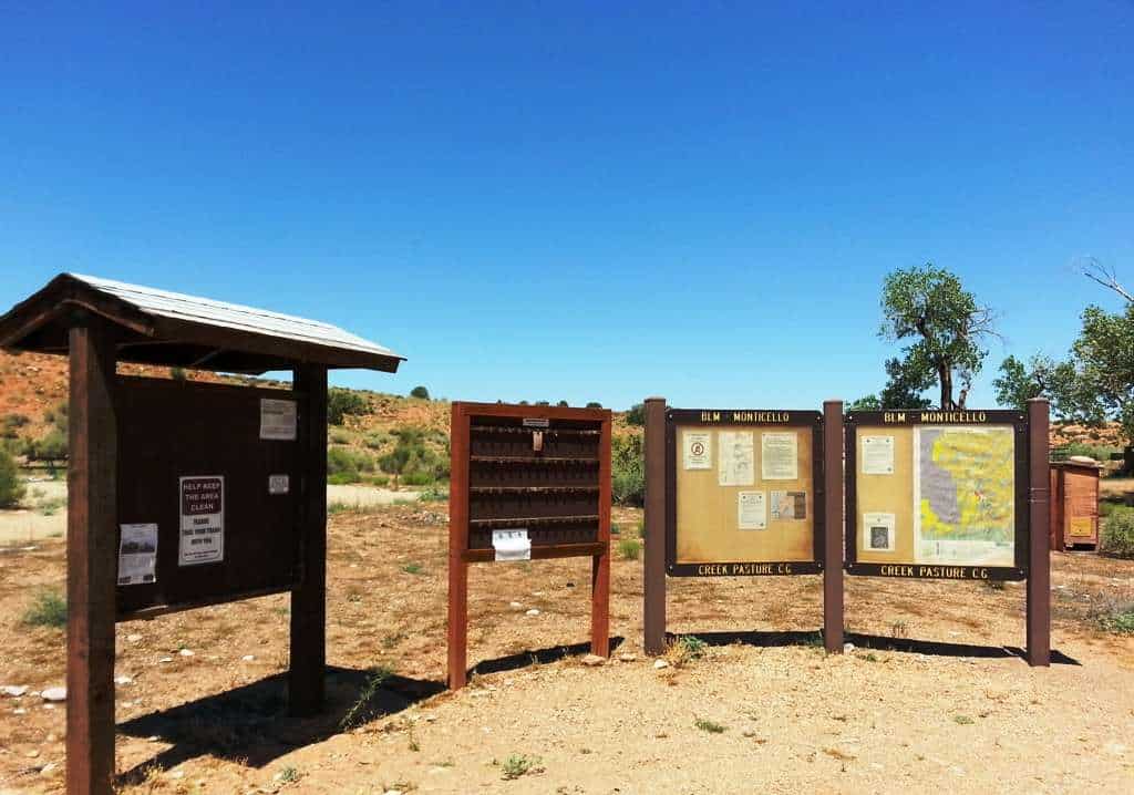 Creek Pasture Designated Camping Area