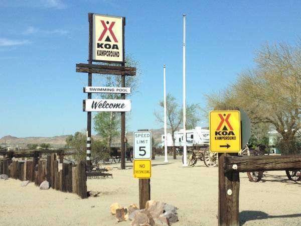 Barstow Calico KOA Campground