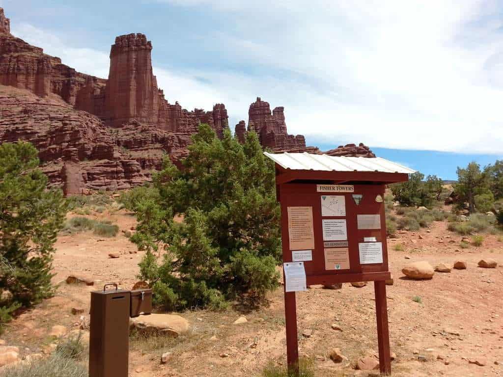 Fisher Towers Campground