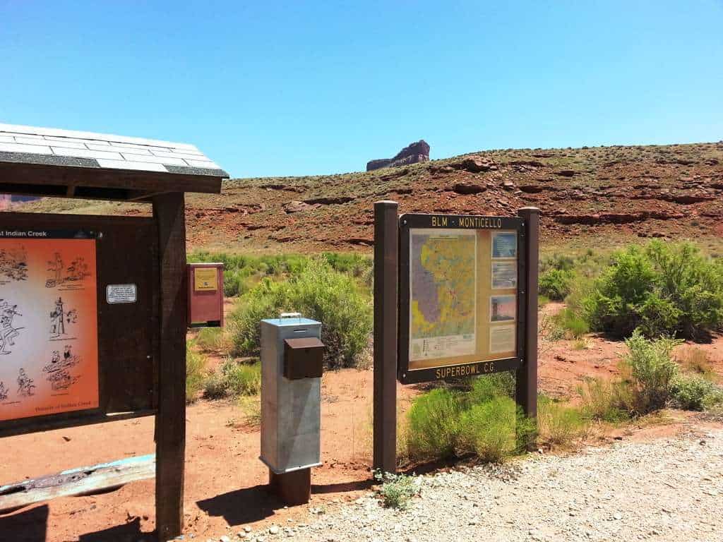 Super Bowl Designated Camping Area