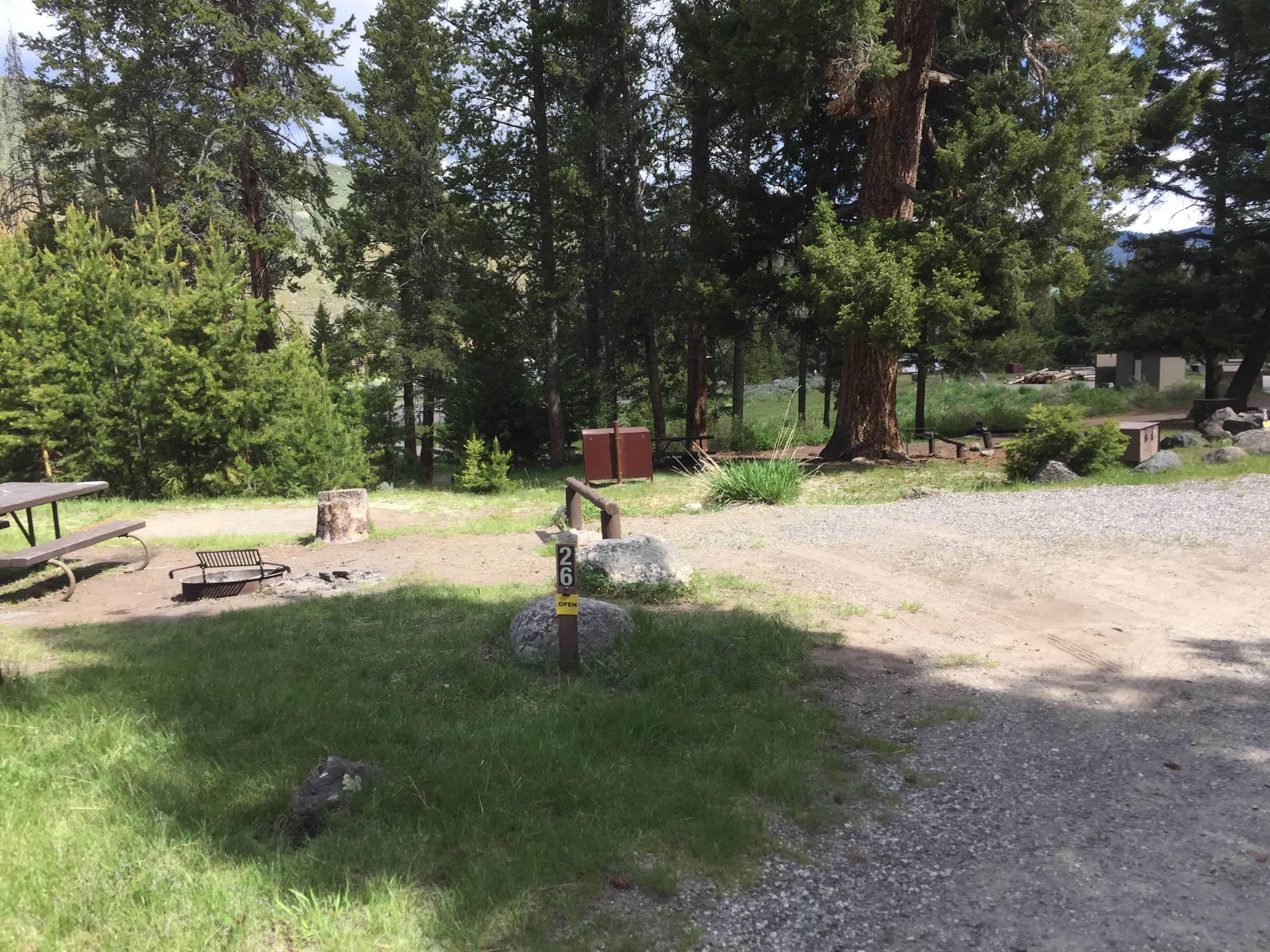 Tower Fall Campground