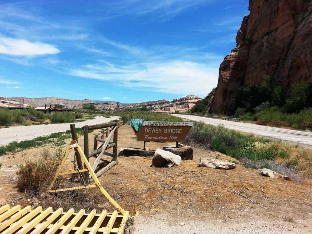 Dewey Bridge Campground