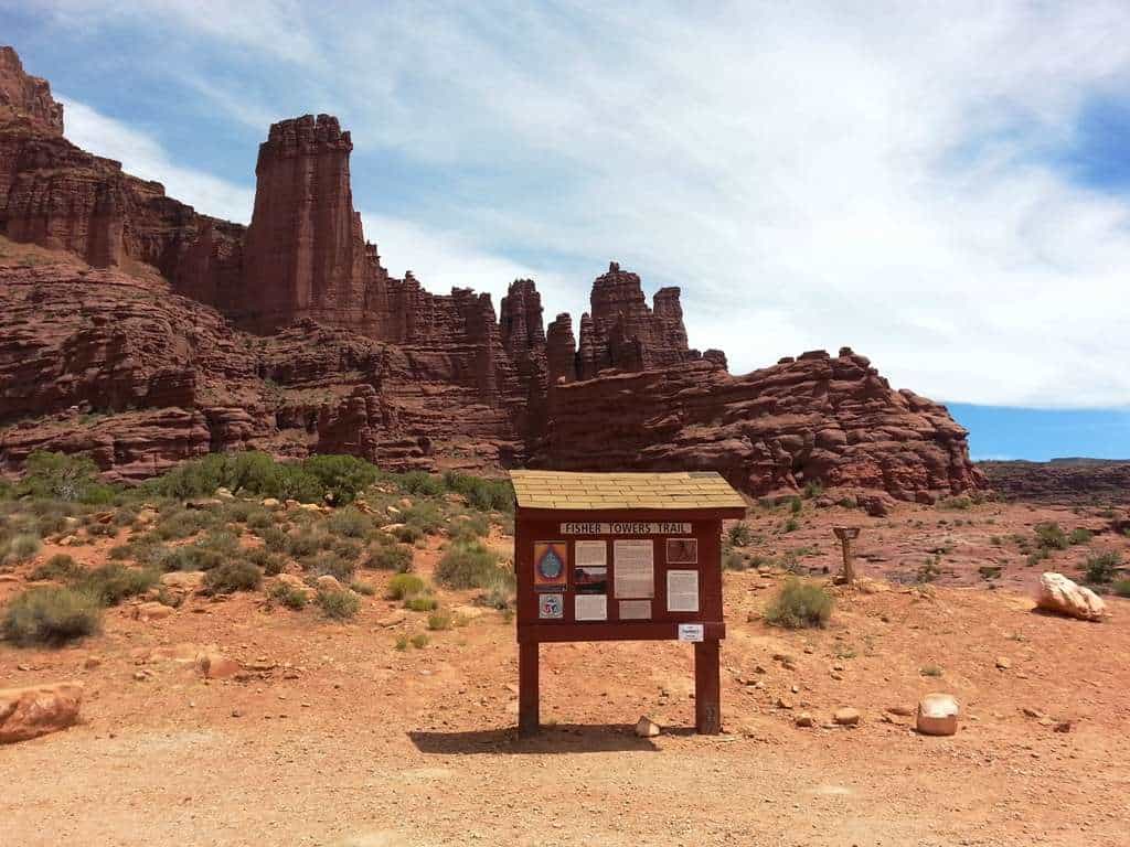 Fisher Towers Campground