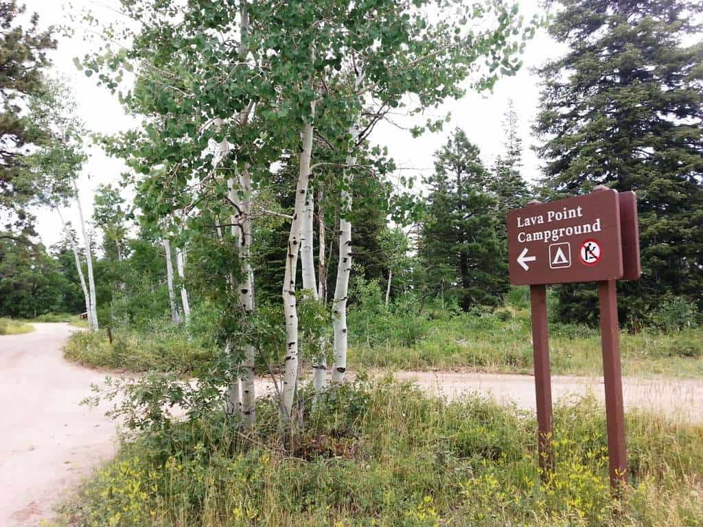 Lava Point Campground