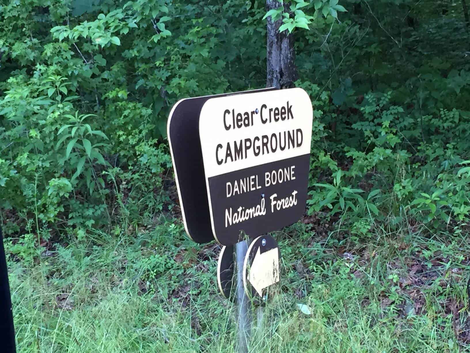 Clear Creek Campground (Daniel Boone National Forest)