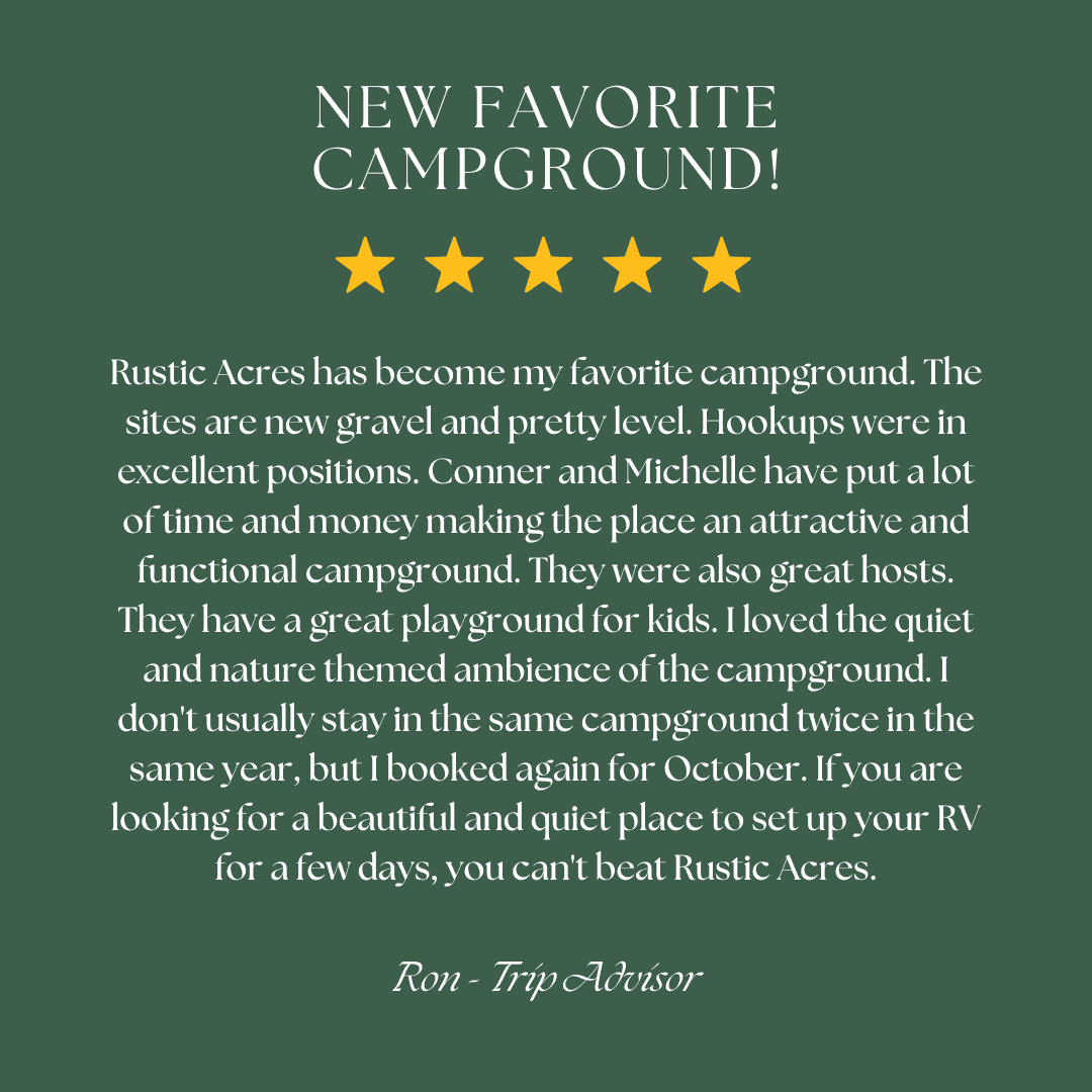 Rustic Acres RV Resort and Campground